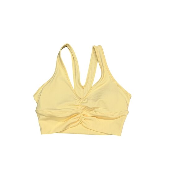 ALO Yoga Wild Thing Sports Bra in Candlelight Yellow
